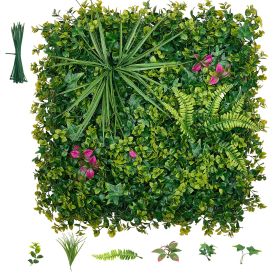 Artificial Plant Wall, 12PCS 20 x 20 in Artificial Boxwood Panels, Greenery Backdrop Privacy Hedge Fence with Sun Protection Artificial Plant Wall, 12PCS 20 x 20 in Artificial Boxwood Panels, Greenery Backdrop Privacy Hedge Fence with Sun Protection